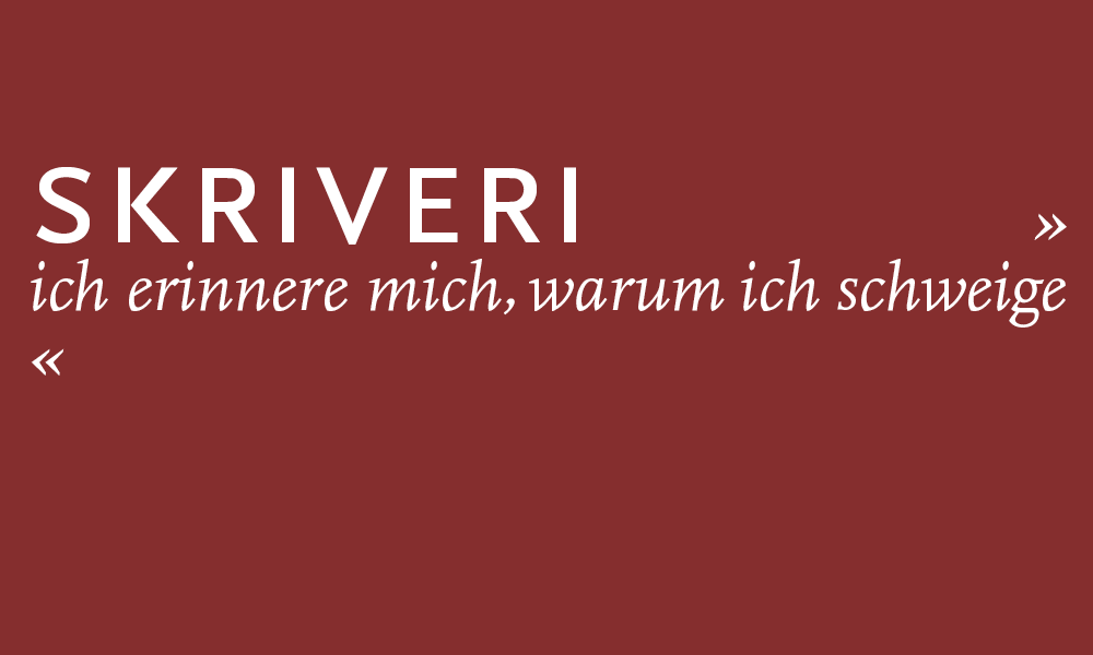 Skriveri Plakat & Flyer