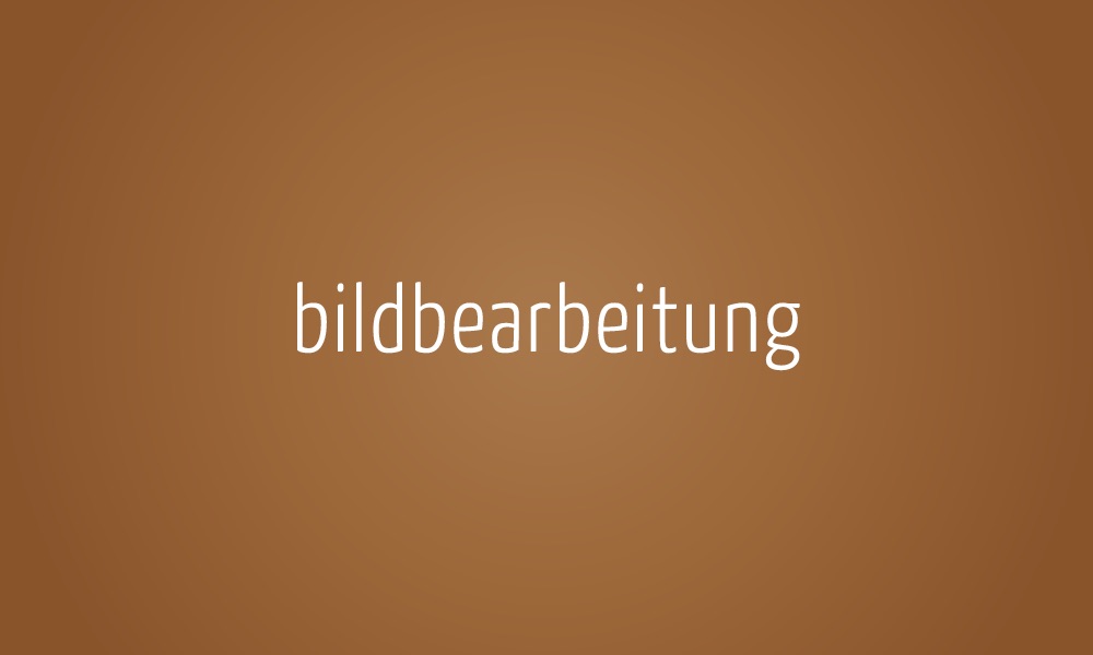 bildbearbeitung